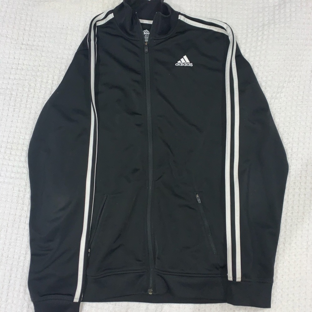 Black Adidas Zip Up